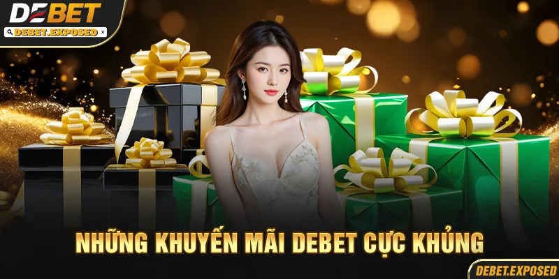 Những khuyến mãi debet cực khủng